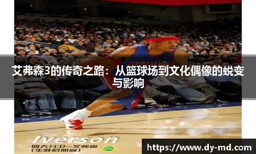 艾弗森3的传奇之路：从篮球场到文化偶像的蜕变与影响